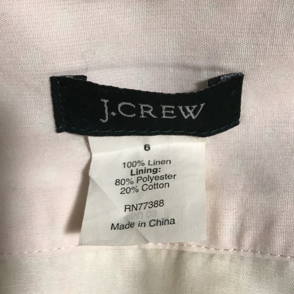 J Crew yellow patterned skirt - Picture 4 of 4